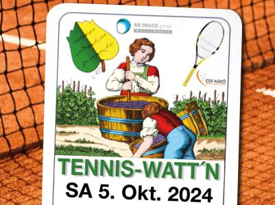 Anmeldung zum Tennis-Watt'n, Watt-Nachhilfe am Freitag